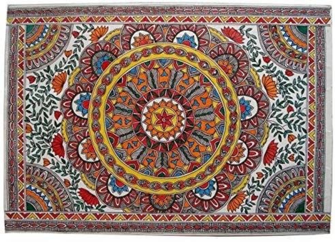 Madhubani Decor Panel